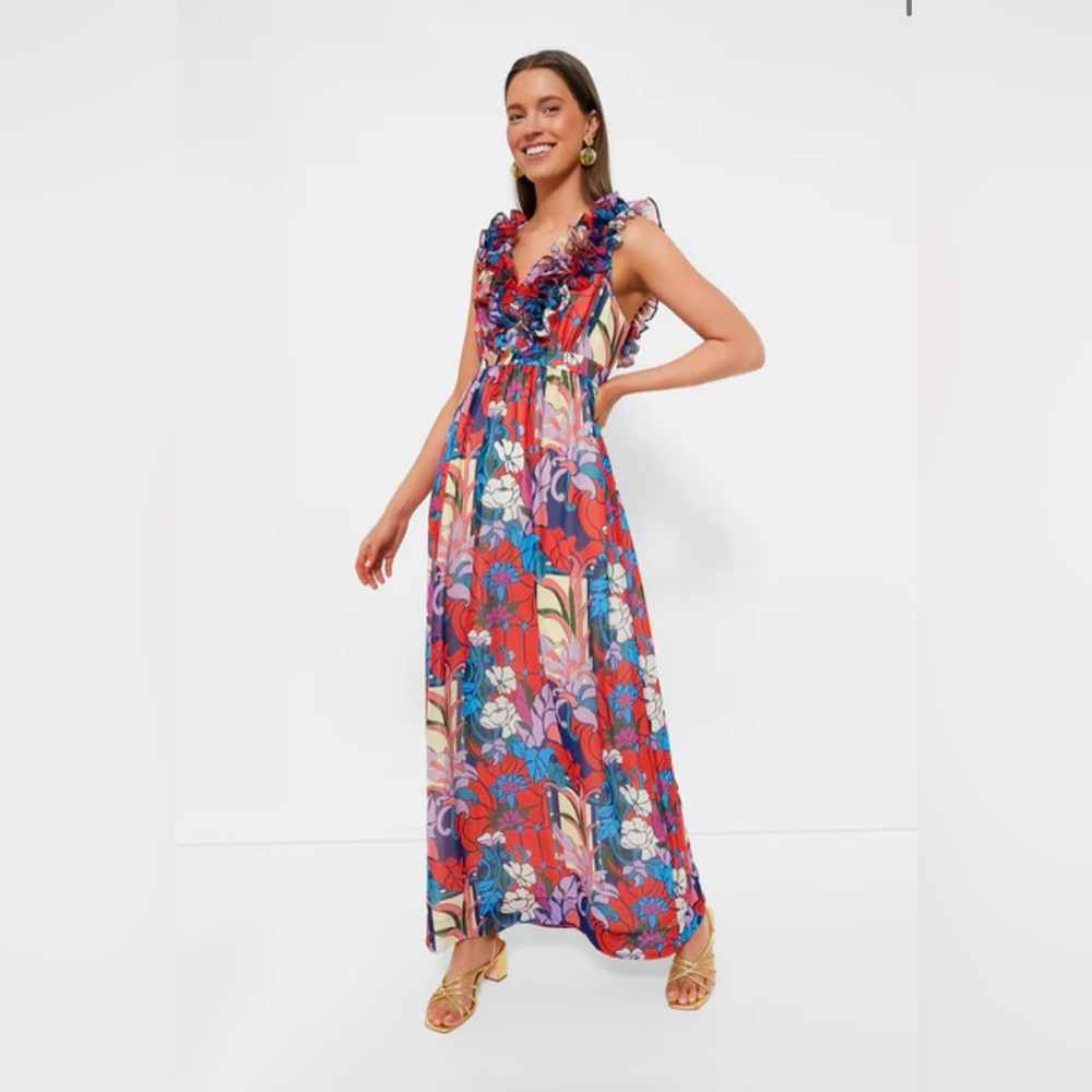 Tuckernuck Climbing Cosmos Priscilla Dress